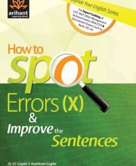 How to Spot Errors (X) & Improve the Sentences