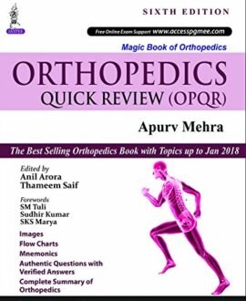 Orthopaedics Quick review 6ed 2018