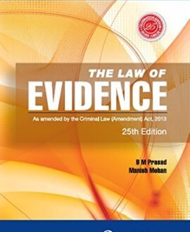 The Law Of Evidence?As Amended By The Criminal Law (Amendment) Act, 2013