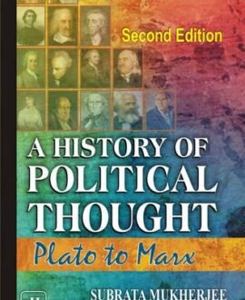 A History of Political Thought: Plato to Marx