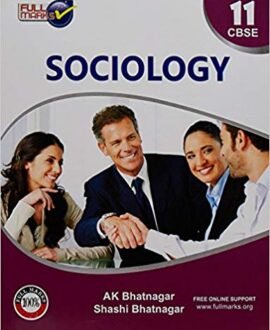 Sociology Class 11 CBSE (2018-19)