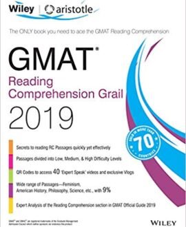 Wiley's GMAT Reading Comprehension Grail 2019